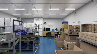 大型工厂生产车间3D模型设计资源全指南 从下载到应用